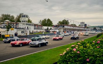 Retro racers make a splash at the Goodwood Revival.