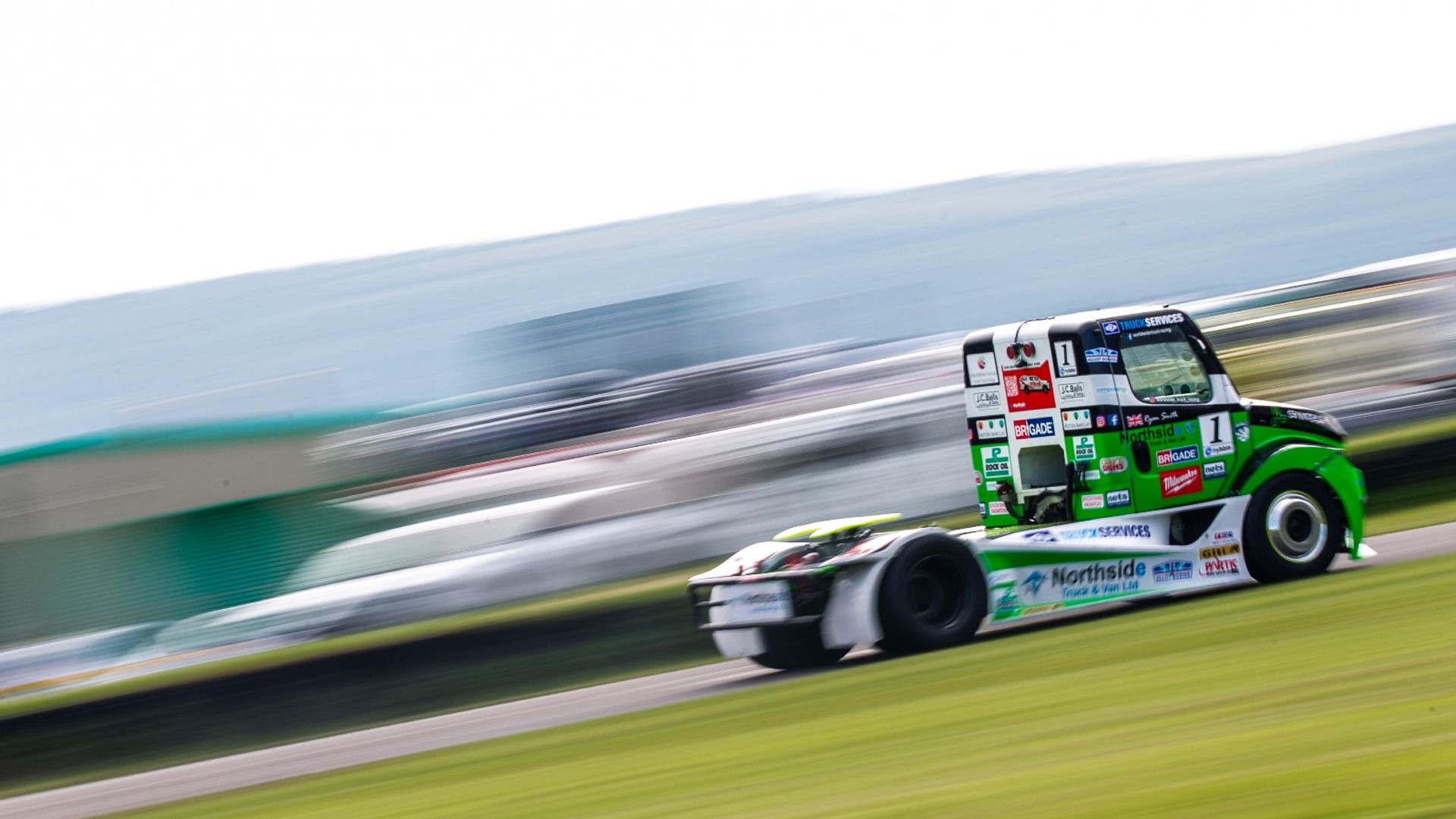 Trucks on track at Pembrey 