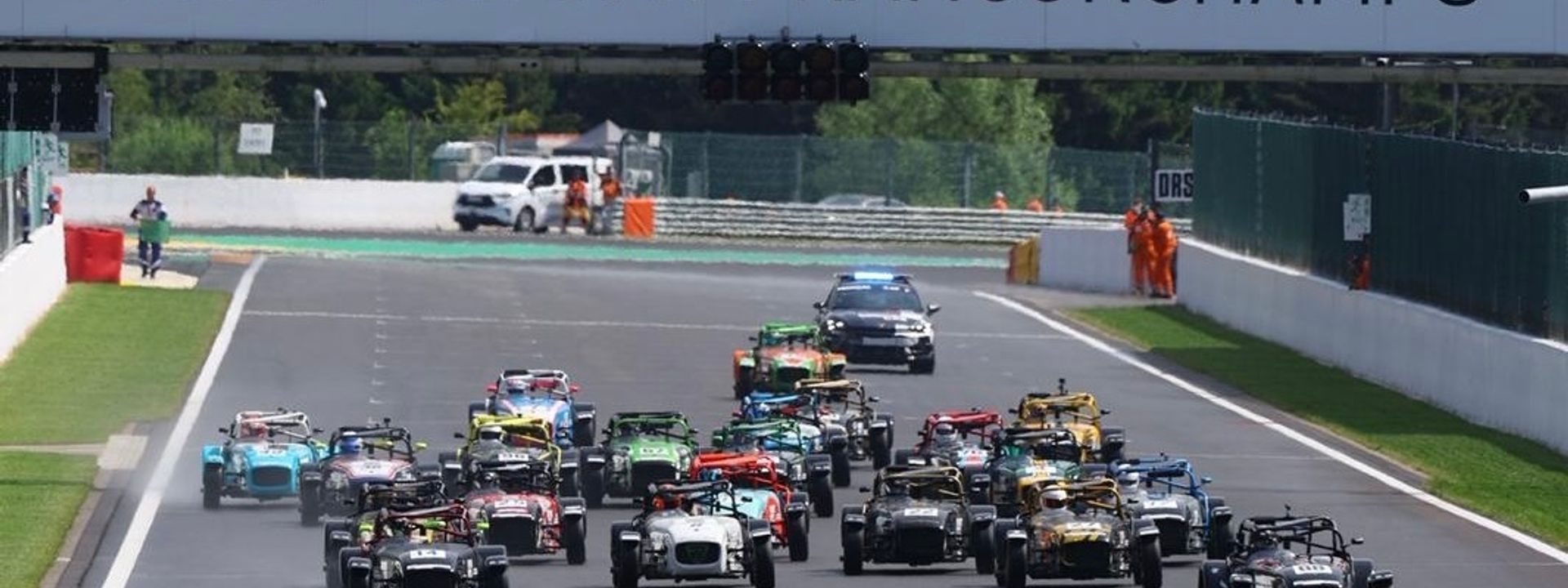 Britcar and Caterham enjoy blockbuster away day at Spa-Francorchamps.
