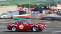 Vintage cars on track
