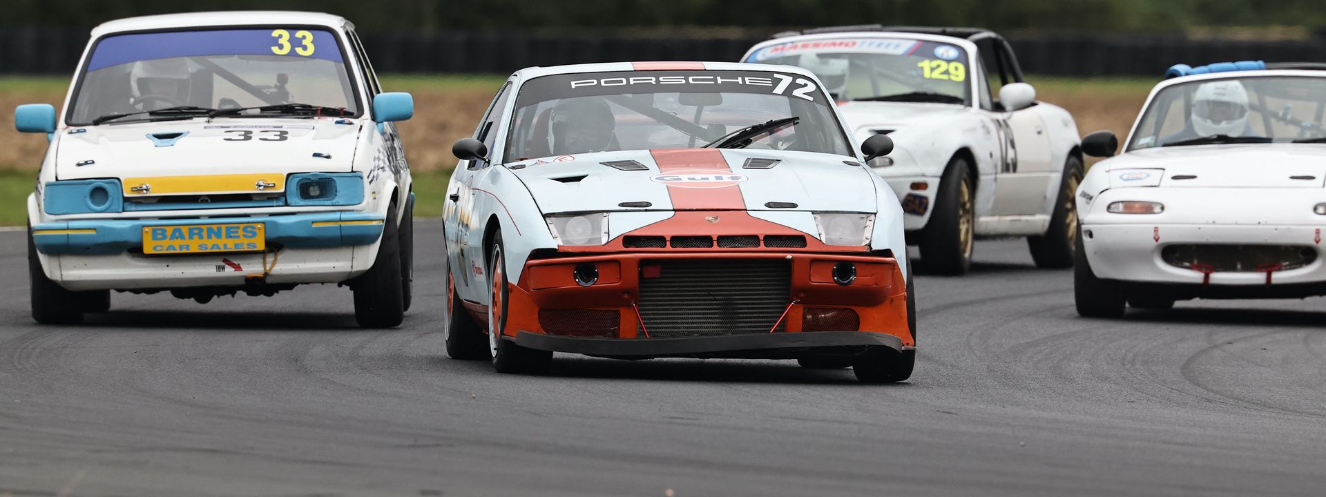 DDMC cars on track