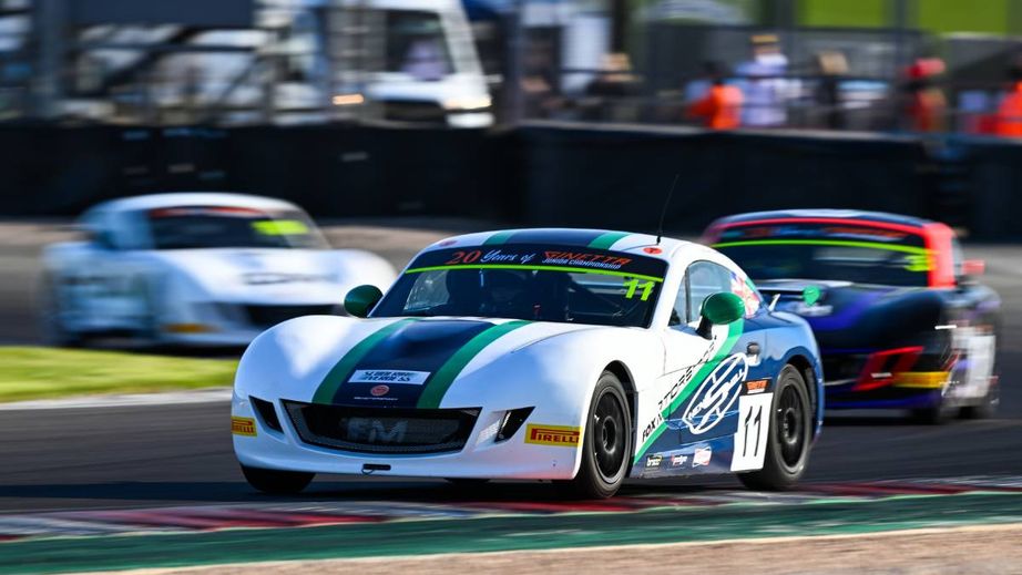 Ginetta Juniors on track