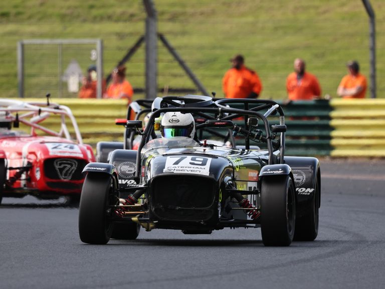 Caterham Sevens on track at Croft