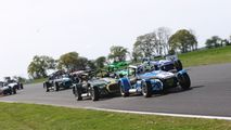 Caterhams on track