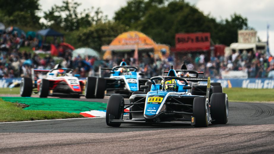 British F4 at Thruxton in 2025