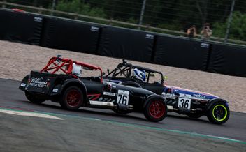 Caterham Motorsport enjoys 'Super Saturday' at Oulton Park.