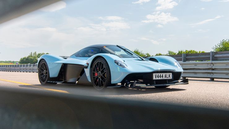 Aston Martin Valkerie at Thruxton
