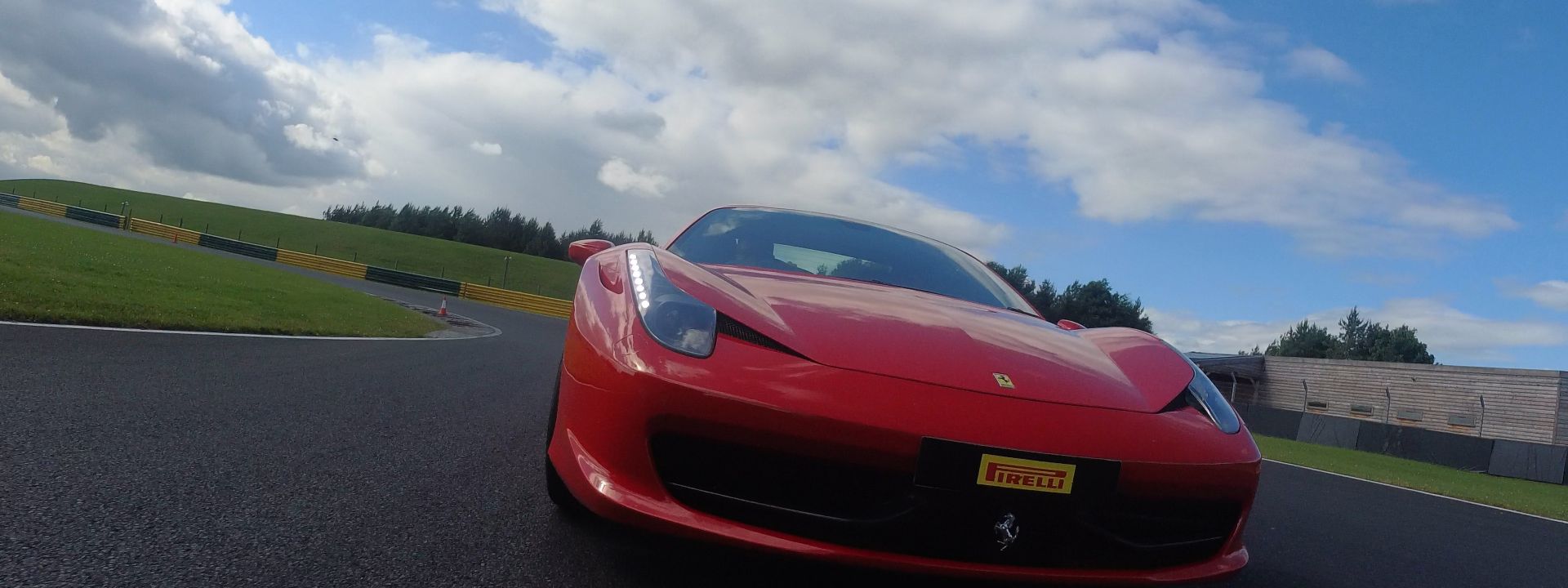 Ferrari at Croft Circuit