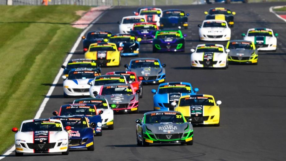 Ginetta Juniors on track