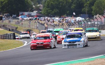 Rolling back the Years at Brands Hatch.