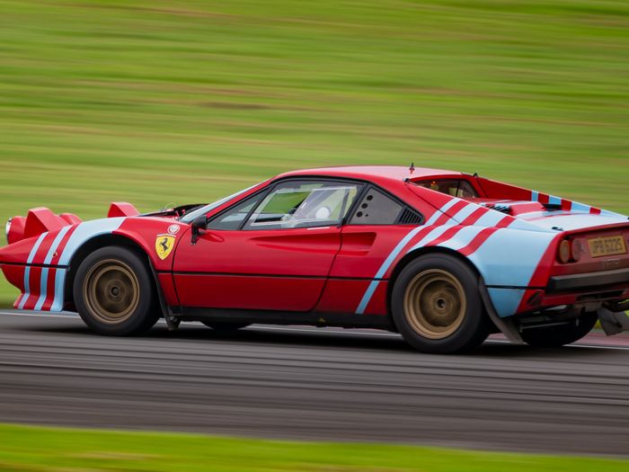 Ferrari on track at Pembrey
