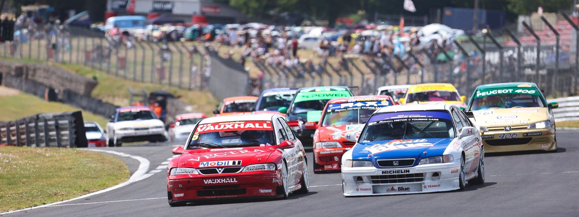Rolling back the Years at Brands Hatch.