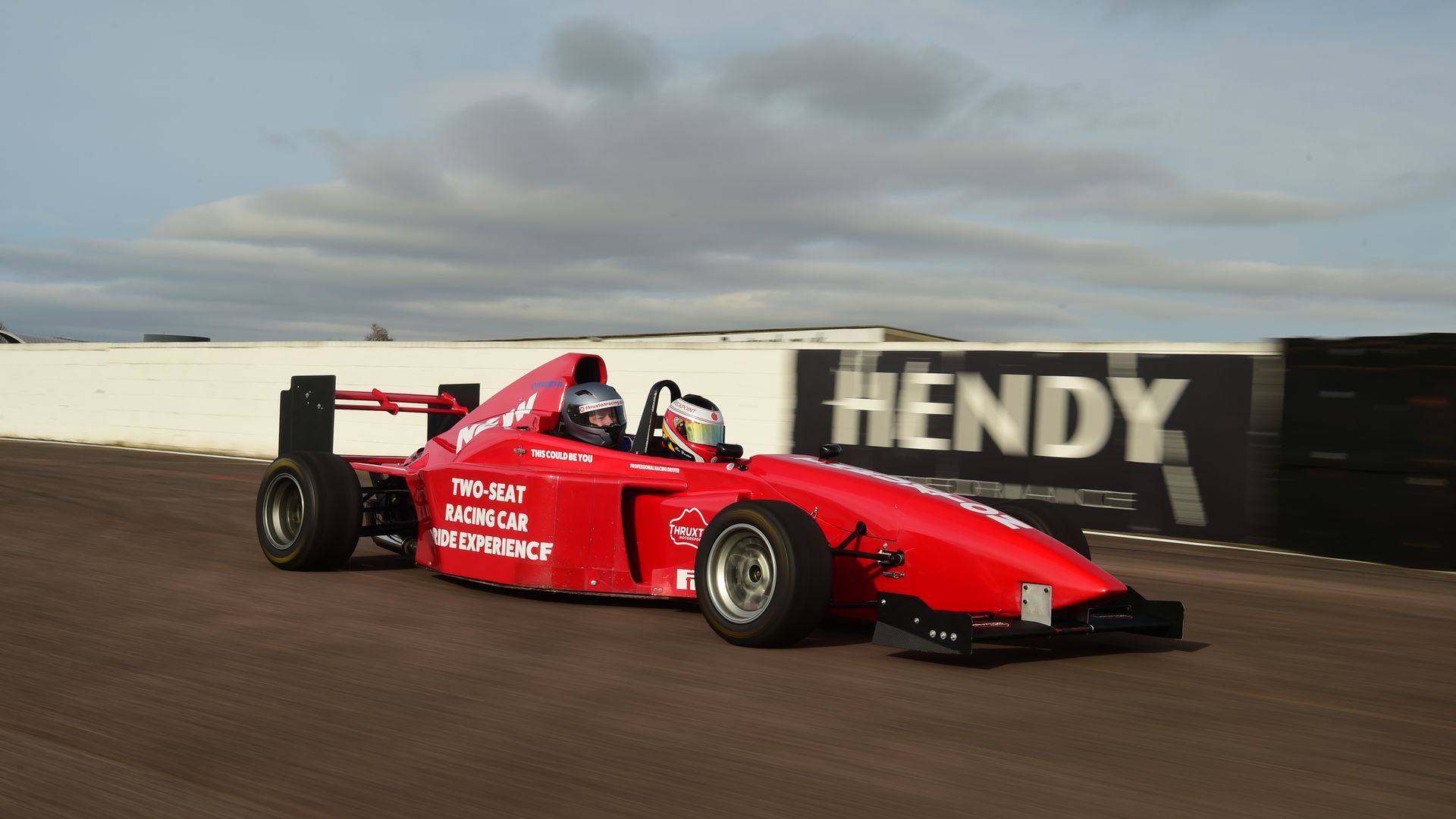 Two Seater Racing Car at Thruxton