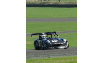 Mark Primett in his MG Midget