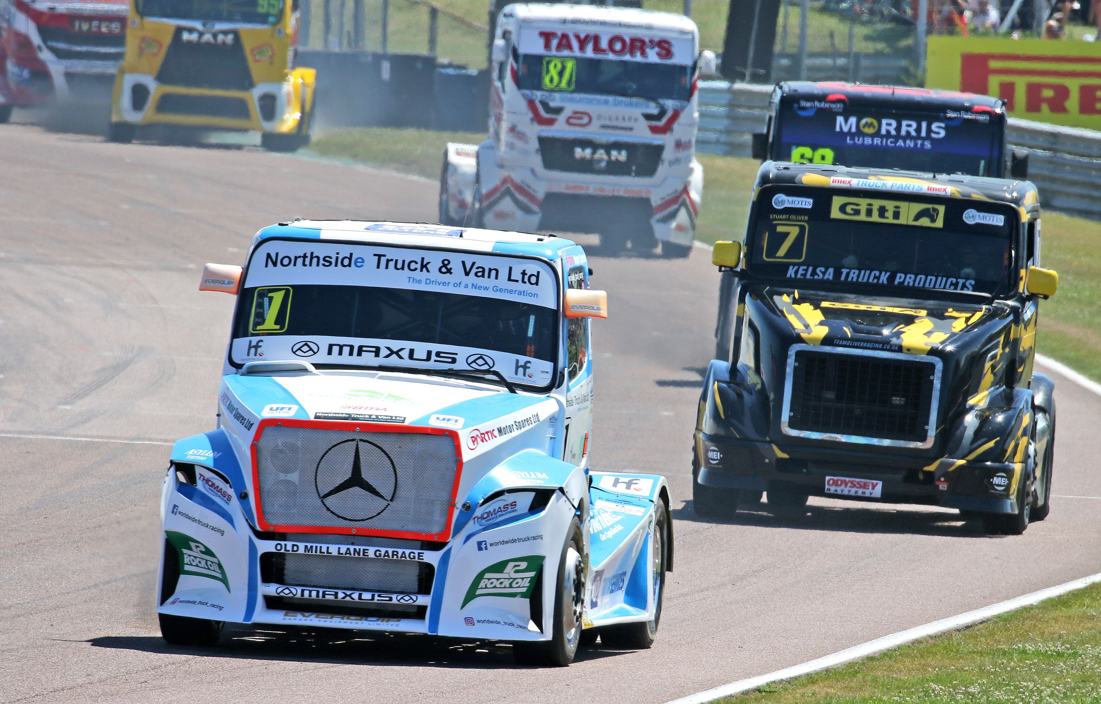 British Truck Racing Championship Thruxton Circuit