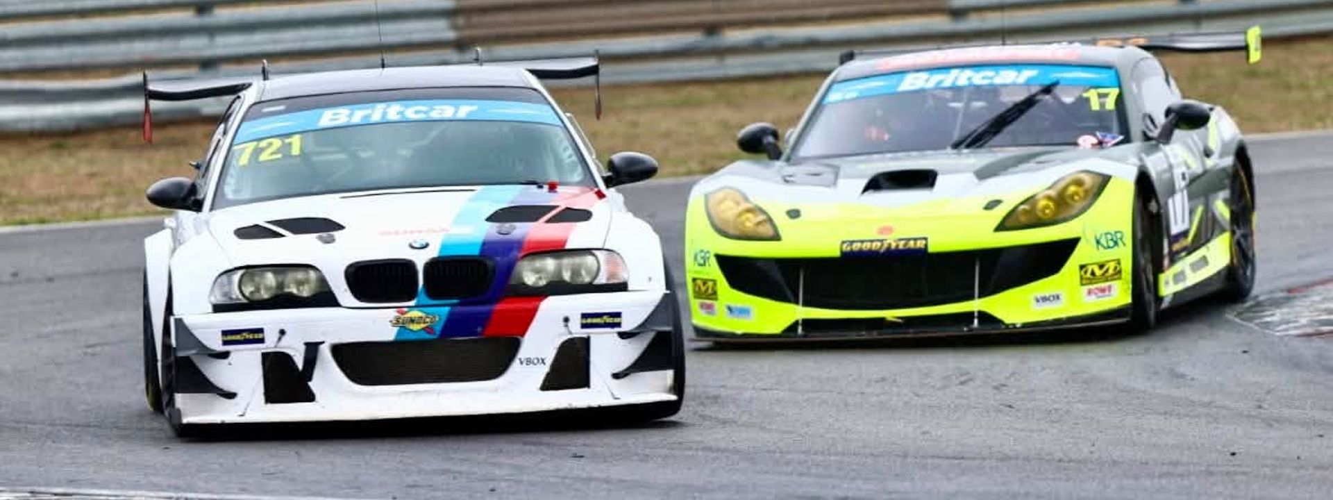 Britcar Endurance and Caterham Motorsport make a splash at Snetterton.