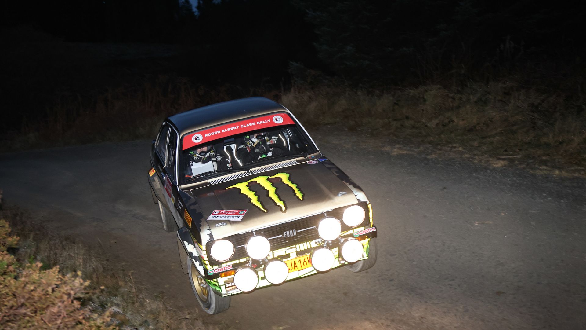 Fiat Rally Car at the RAC Rally