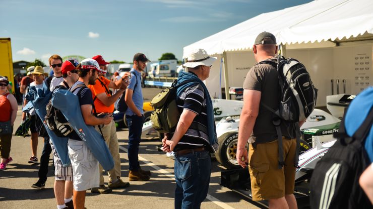 Trade Village at Thruxton BTCC