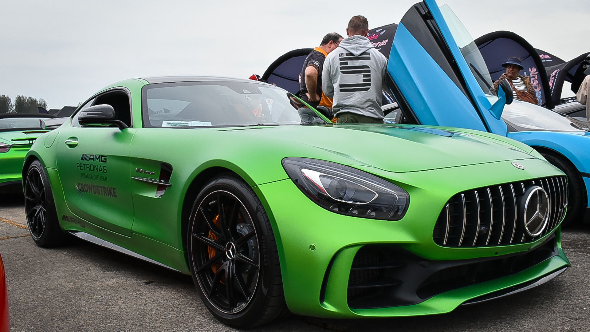 Green AMG GTR