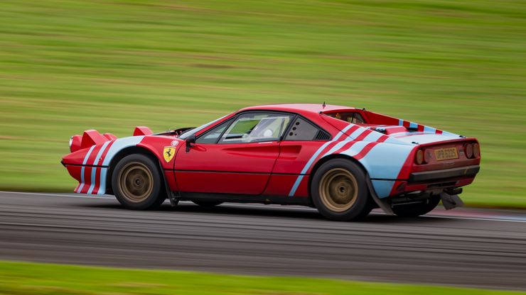 Ferrari on track at Pembrey