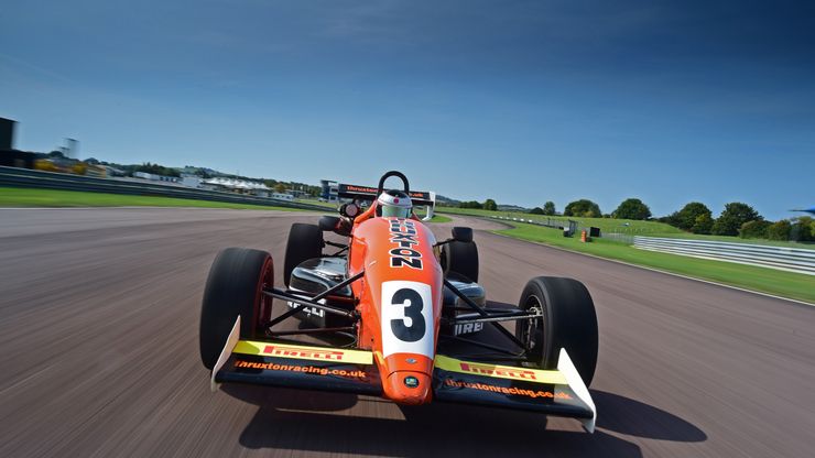 Racing Car on track